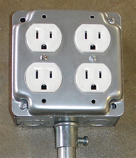 2 x2 x2 electrical boxes|duplex receptacle outlet box.